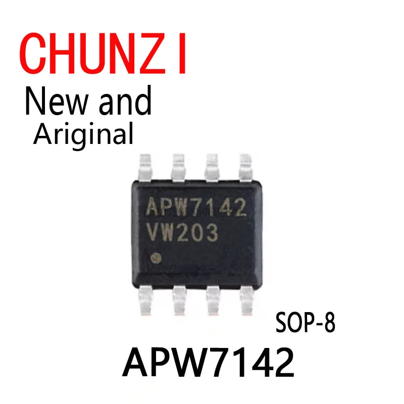 10pcs New and Original 3A 12V Synchronous Rectified Buck Converter Suthentic SOP-8 APW7142