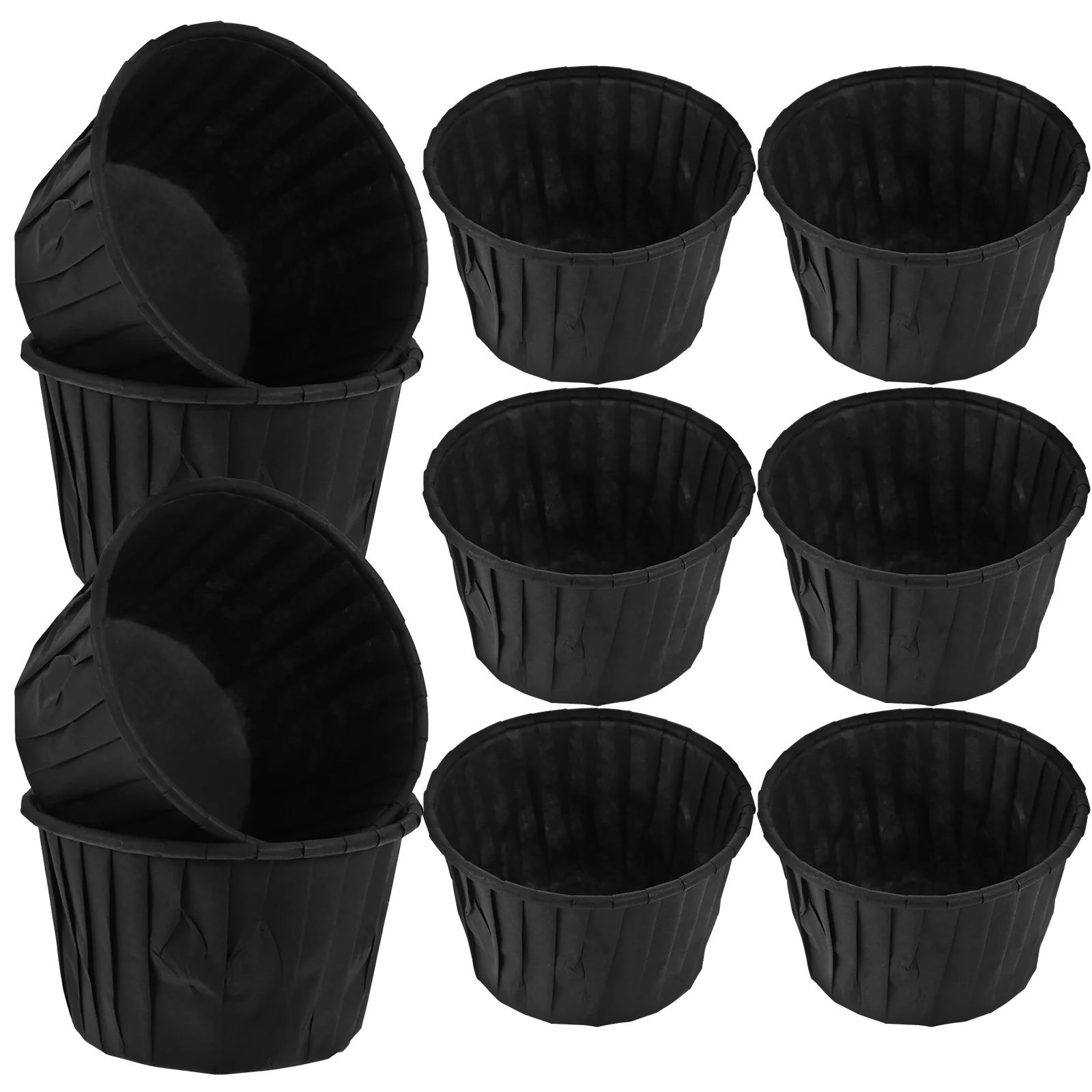 

60 PCS Cakes Cup Baking Cups Accessory Crimping Supplies Muffin Cupcake Wrapper