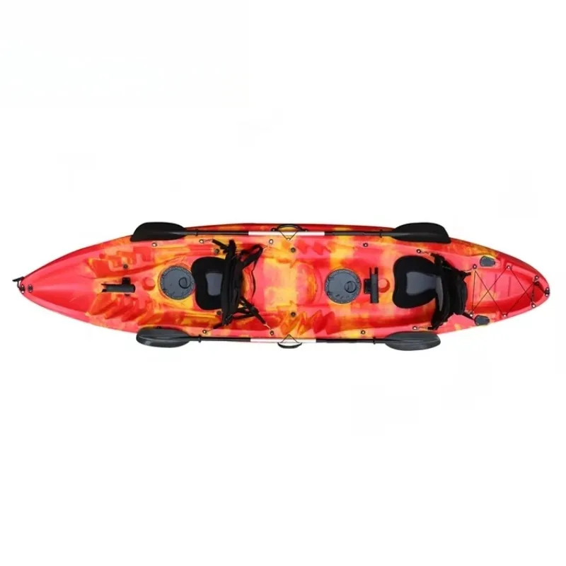 Factory Hot Sale 3Person Fishing Family Kayak Plastic Sea Touring Kayak for Sale view 4