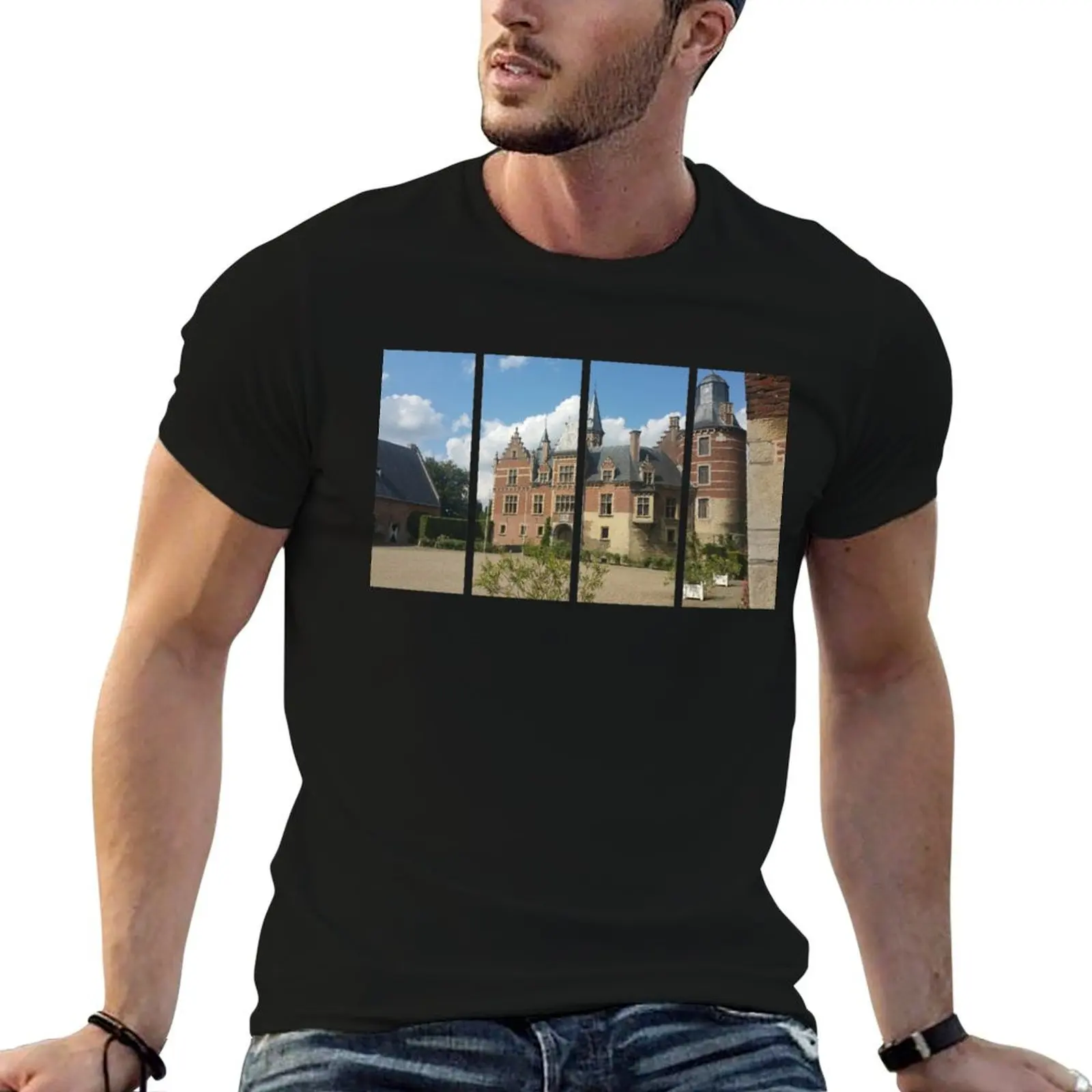 Mheer Castle, locally known as Kasteel van Mheer, lies in the village of the same name, in the province of Limburg in Ne T-Shirt