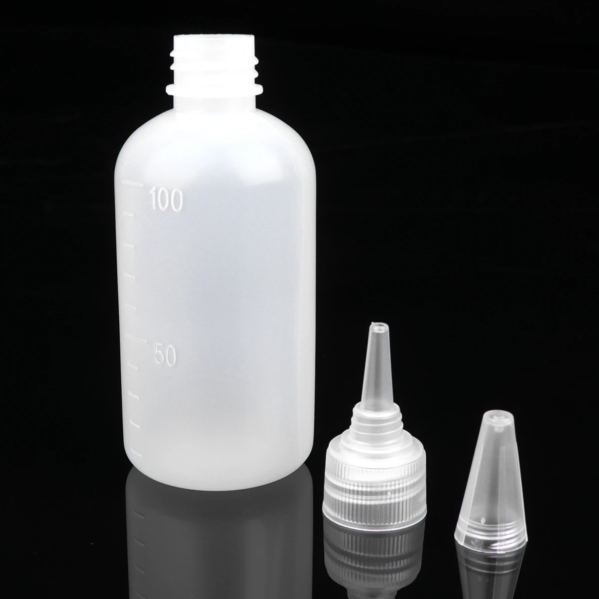 

10 pcs Bottle 100ML Squeeze Safe Eco Portable Travel Trip Camping Refillable Liquid Liquid Dispenser Small Bottle Storage