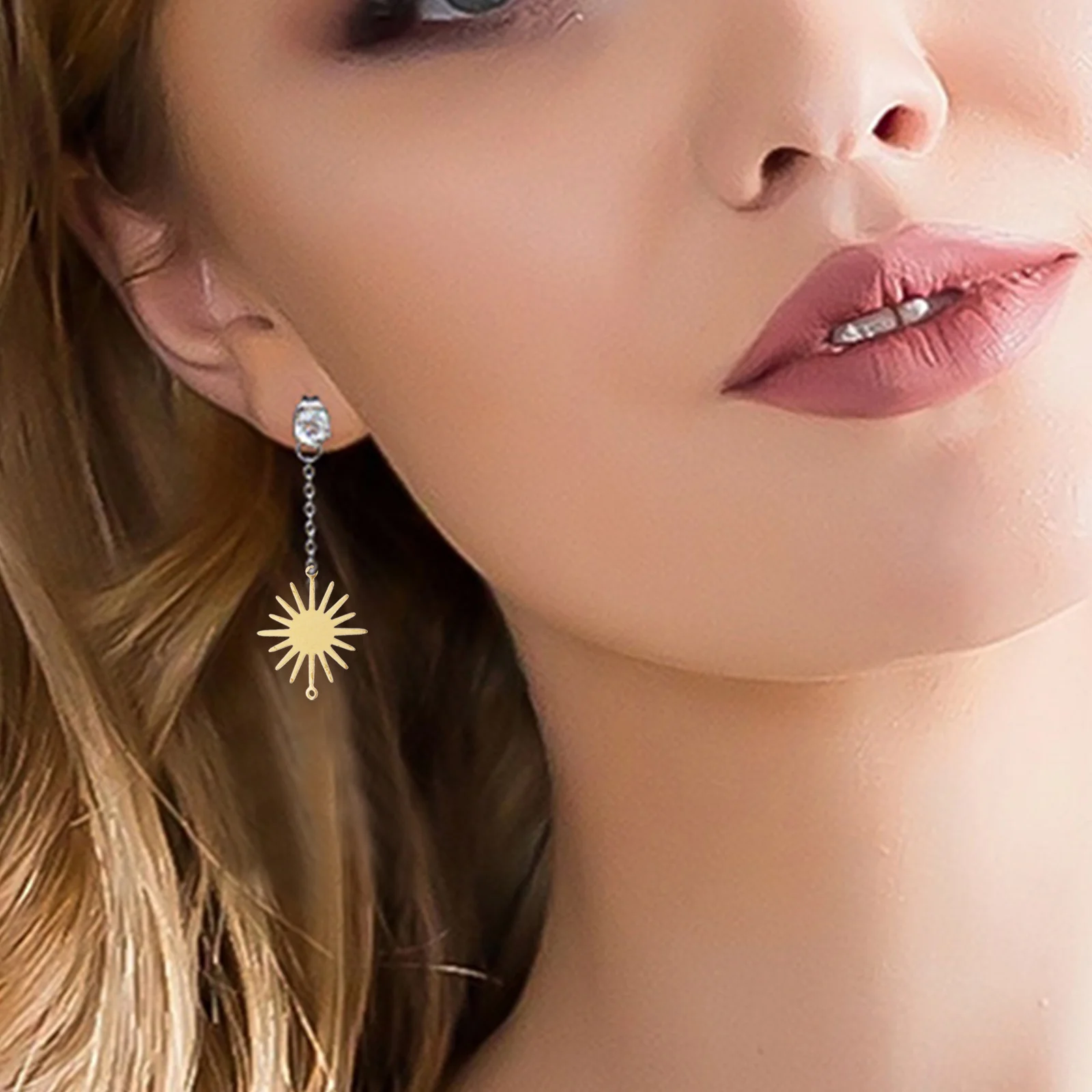 

100pcs Brass Sunflower Jewelry Accessories Diy Pendant Bracelet Connectors Earring Charms Copper Links Round Necklace Making