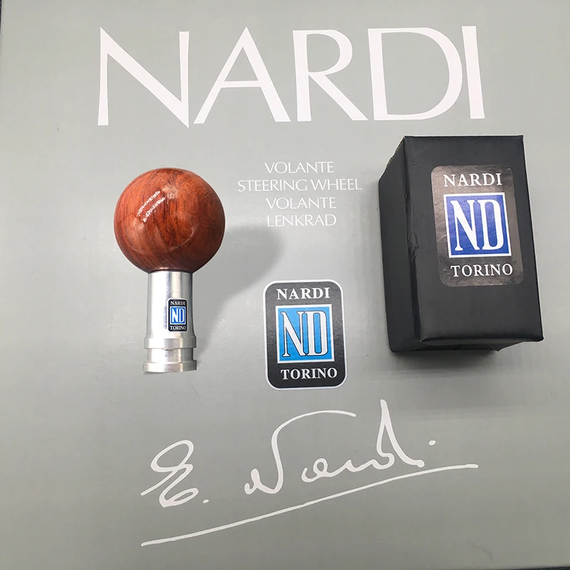 Nardi Car Real Wood Gear Shift Knob Manual Gear Lever Knob Peach Wood Gear Shift Knob 5/6 Speed Wooden Knobs Universal  Handle 