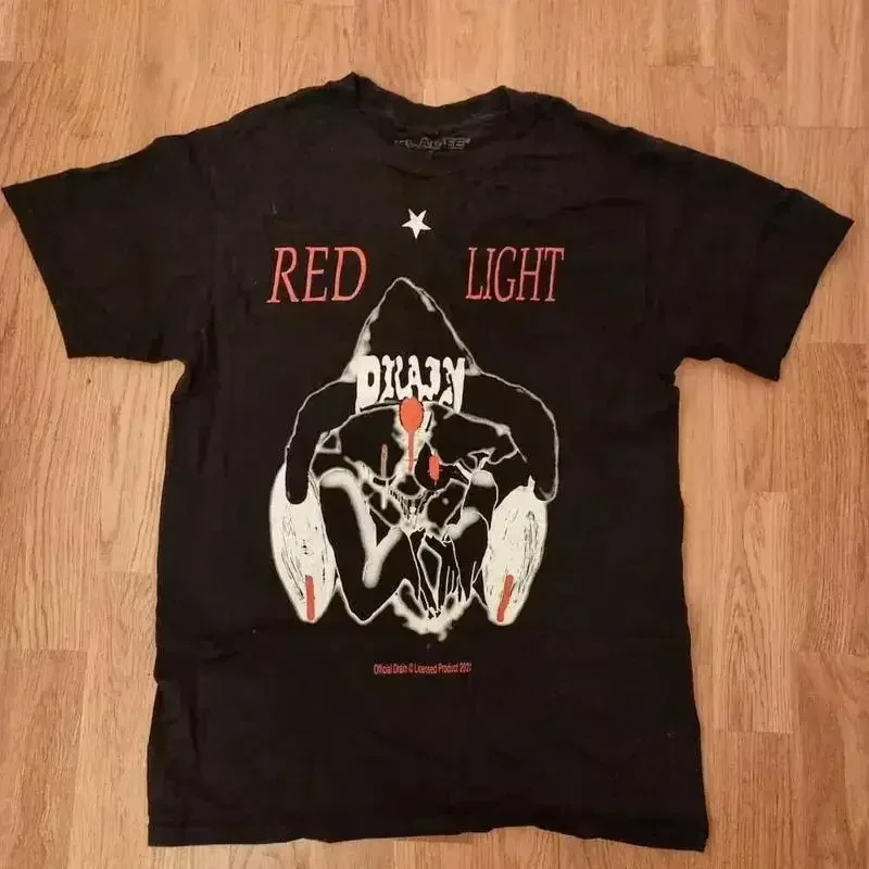 Drain Gang Bladee Red Light T-Shirt Musikband