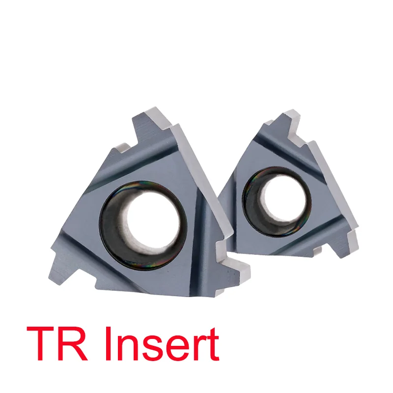 CNC 30° T-Shaped Tooth Turning Insert External Thread Cutter Grain 16ER 22ER 16IR 22IR 2.0TR 3.0TR Internal Thread Inserts
