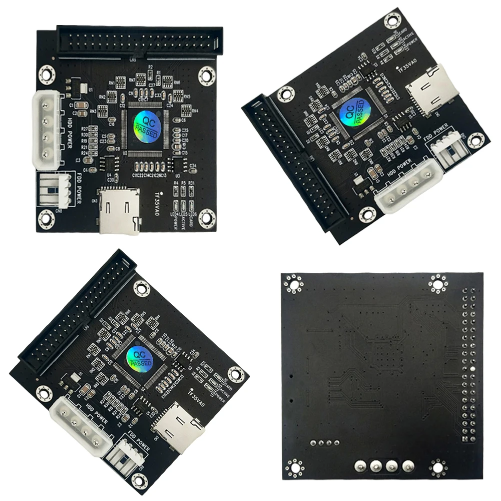 SD Memory Card To IDE Hard Disk Drive Adapter TF Card To IDE 40Pin 3.5inch Male Adapter