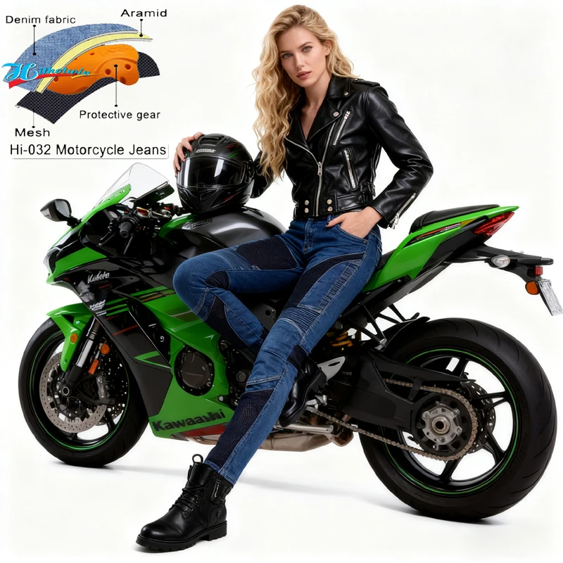 

Арамидные мотоциклетные брюки женские до колена до бедра защитные брюки для верховой езды