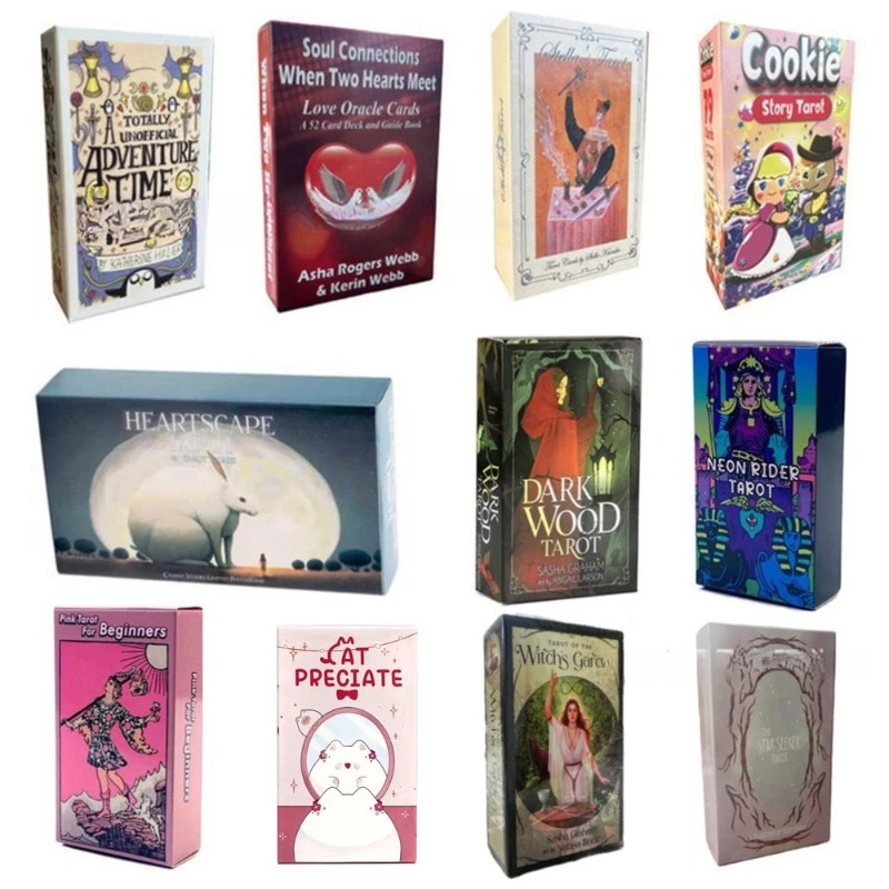 

Card Games Dark Wood Tarot Cards - High Quality English for Dark Wood Tarot Cards Collectibles Hobby Boardgames divination