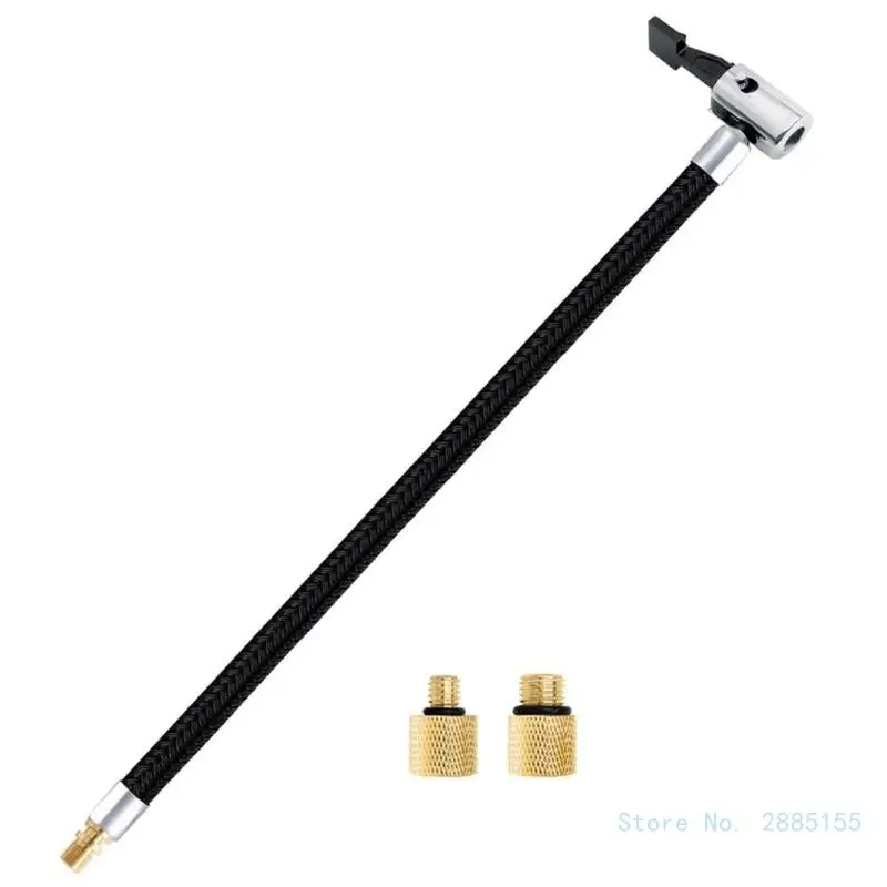 Autoreifen Luft kompressors lauch Reifen pumpens lauch mit Adaptern Ersatz Inflator pumpe Verlängerung schlauch anschluss