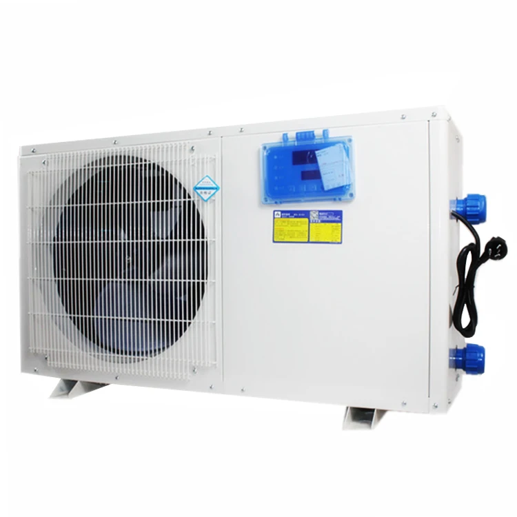 

High End Mini Blast Air Cooled Chiller Machine with scroll compressor and core motor for seafood farming cooling