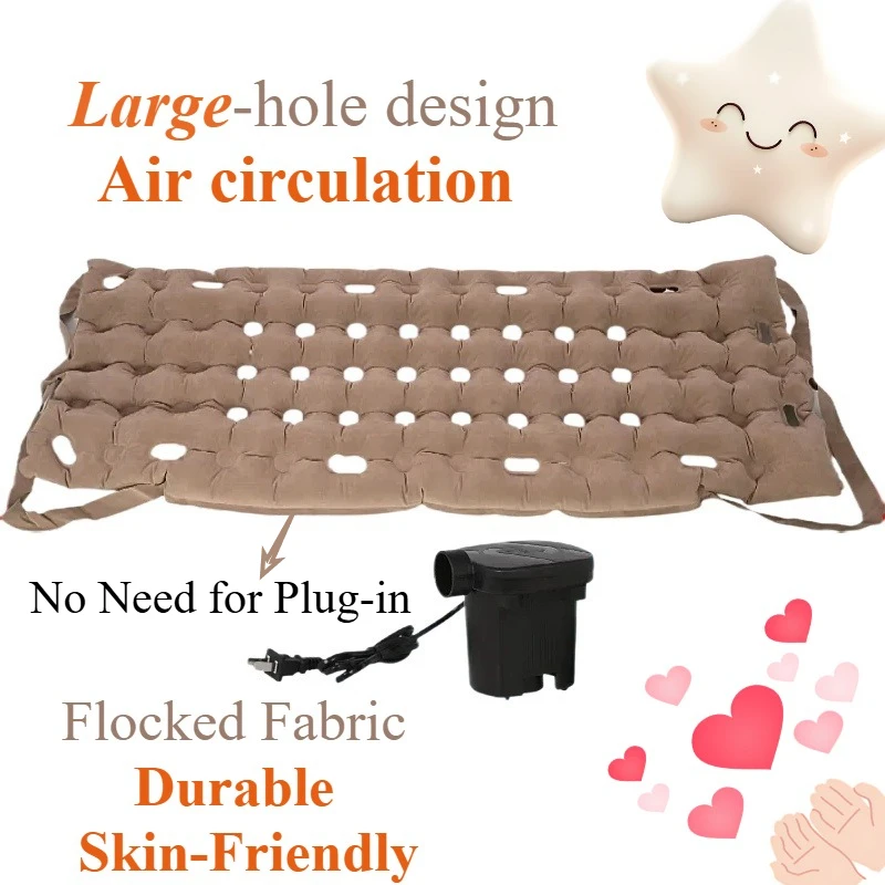 Breathable Cordless Anti-Decubitus Mattress Inflatable Pressure Relief Pad for Bedridden Patients Health Care