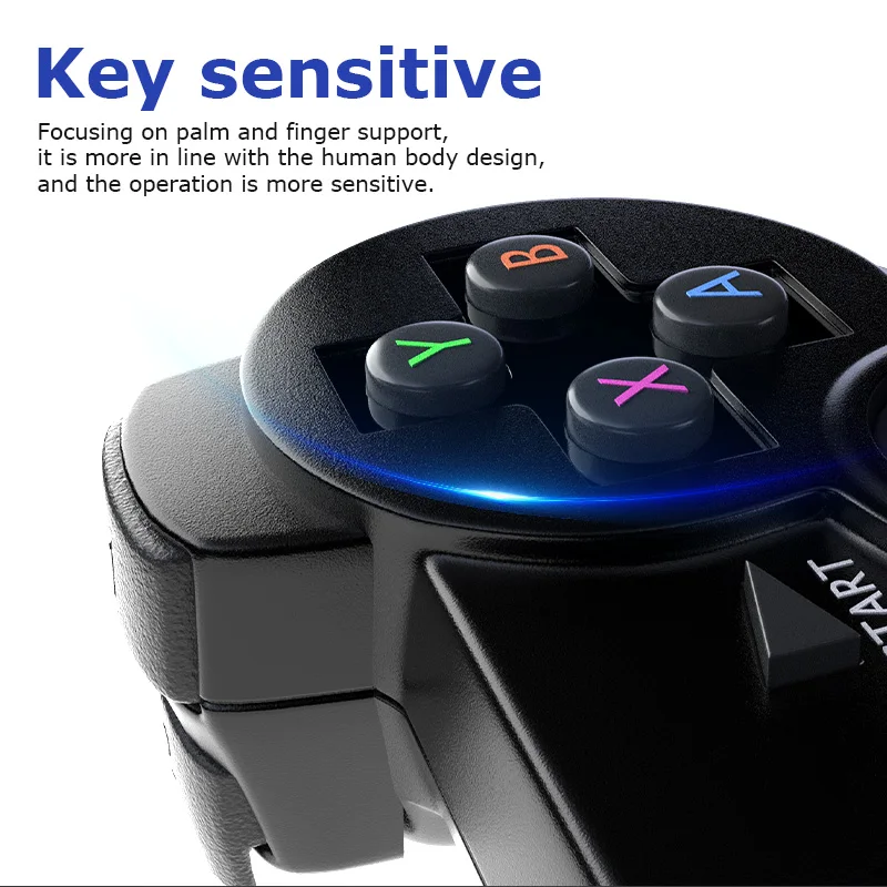 2.4G Wireless Gamepad For PSP / PC / TV Box /Android Phone Game Controller Joystick For Super Console X Pro RK2020