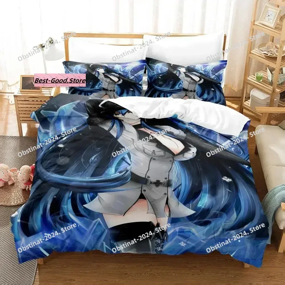 Akame Ga KILL Bedding Set Printed Bed Set With Pillowcase Bed Duvet Cover Soft Single Double Queen Super King Size Bedroom