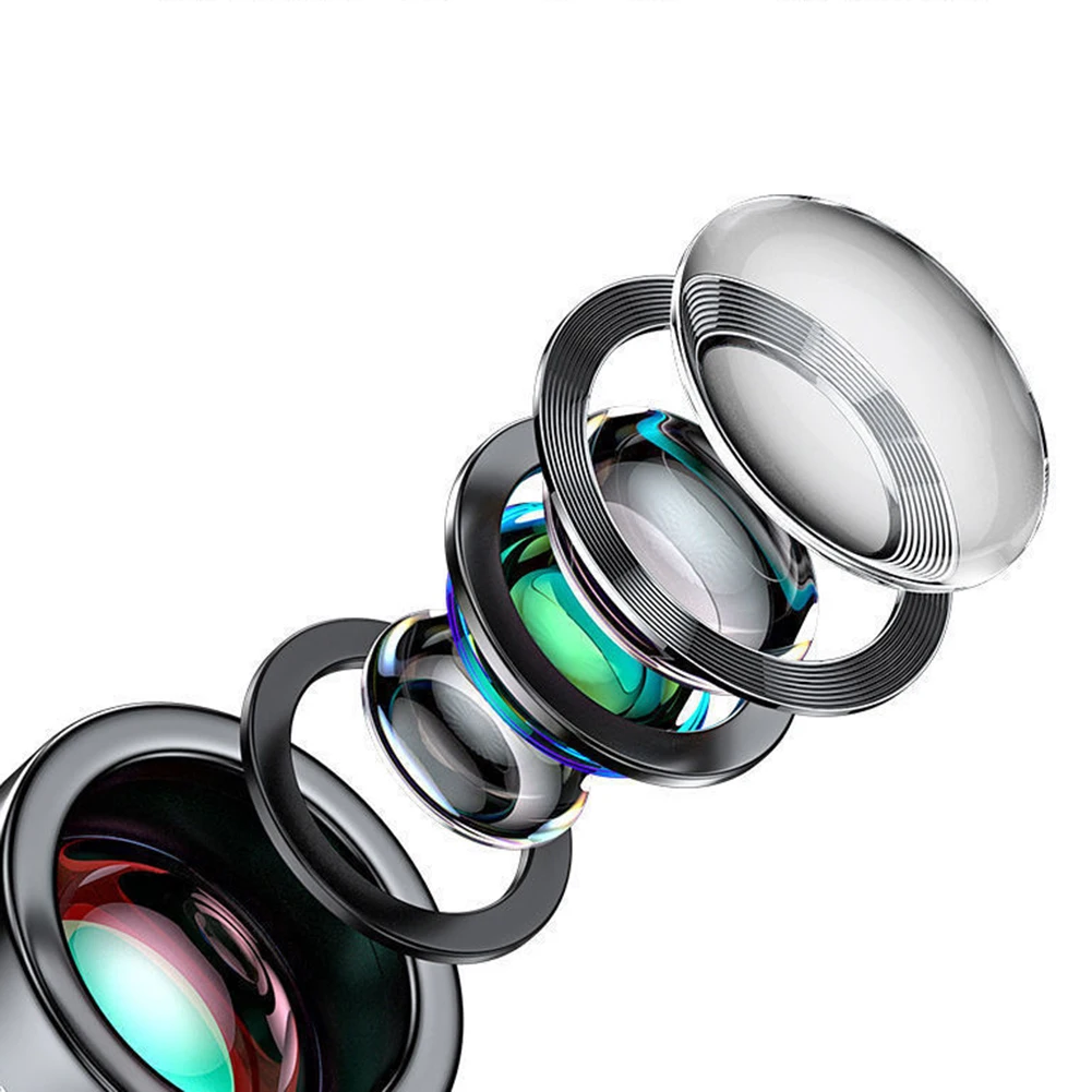 Obiettivo per fotocamera per telefono cellulare 18/28/36X Zoom clip-on Obiettivo per telescopio HD Obiettivo per telescopio ottico universale per sport di caccia in campeggio