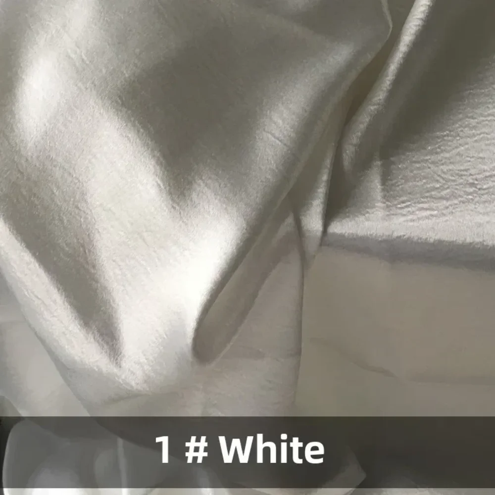 

Высококачественная эластичная атласная ткань ручной работы, дизайнерская выпускная ткань для свадебного платья для шитья своими руками, ткань по метрам