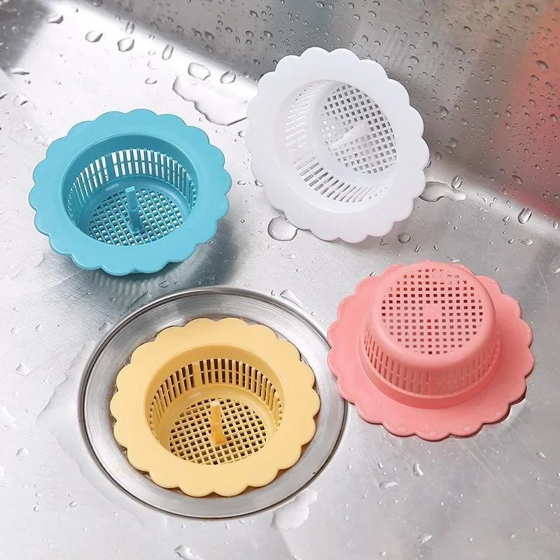 

Kitchen Sink Strainer Basket Universal Food Catcher Drain Filter Protector Against Clogging Easy Clean sink strainer