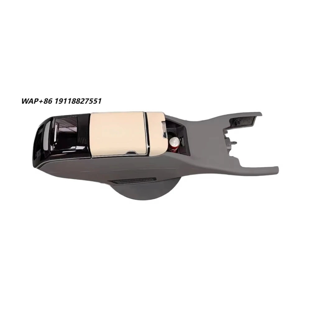 Vito Premium Leather & ABS Car Console Armrest Front & Rear with Storage Box and Cup Holder Function