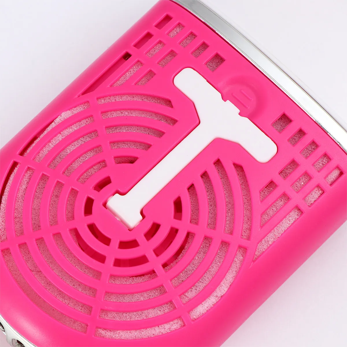 USB Mini Fan Rose Red Eyelash Extension Quick Dry Blower Built-in Battery Fast Charging USB Fan Essential Oil Fragrance