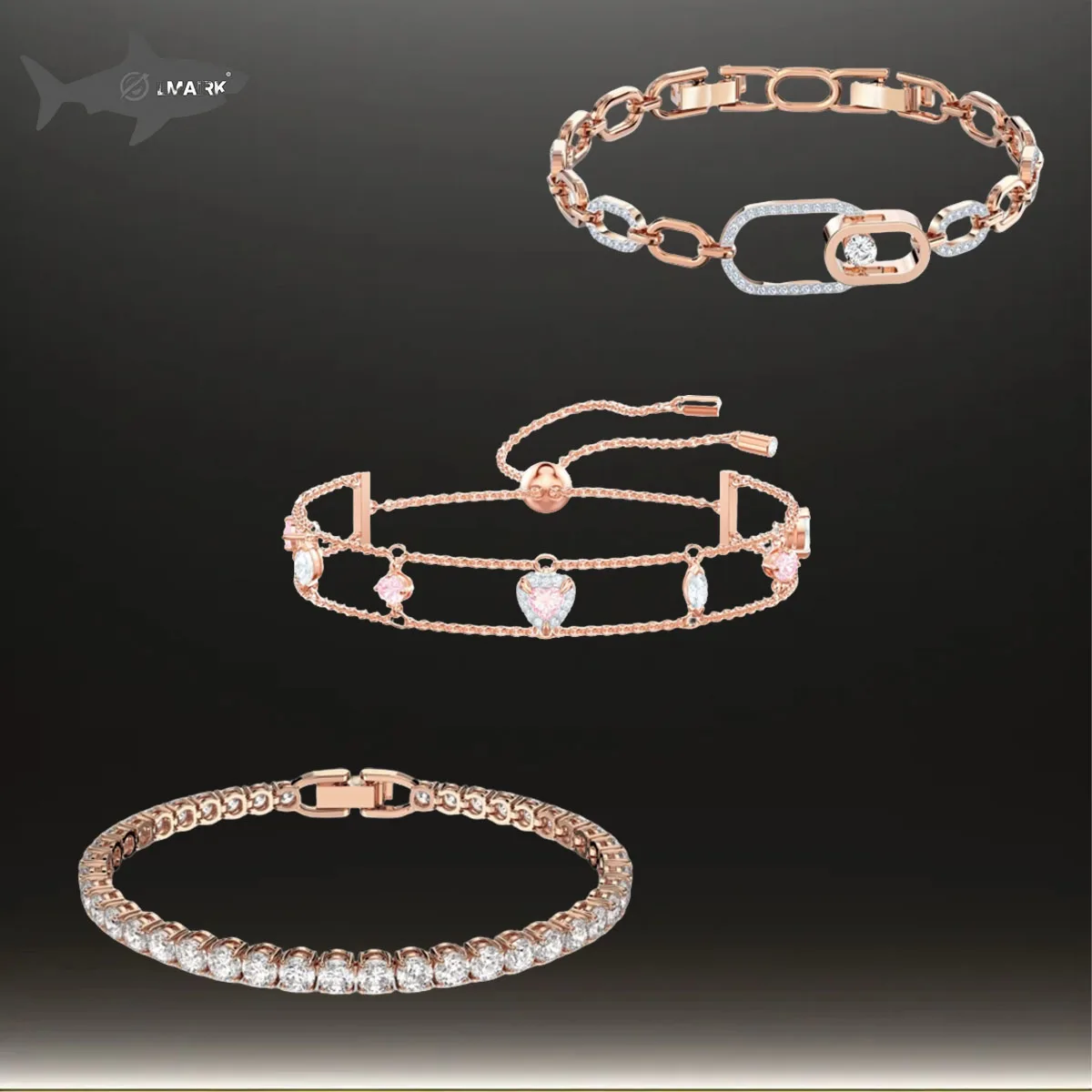 

Новинка 2023 года, высококачественный сверкающий браслет для пары, модный дизайн, вечеринка, привлекательная сверкающая вечеринка, незаменимый для пар, банкетный подарок