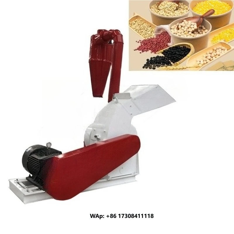 Animal Feed Grinder Machine for Poultry Hammer Mill Grinding Machine for Animal Feed Dry Grinder Machine for Home