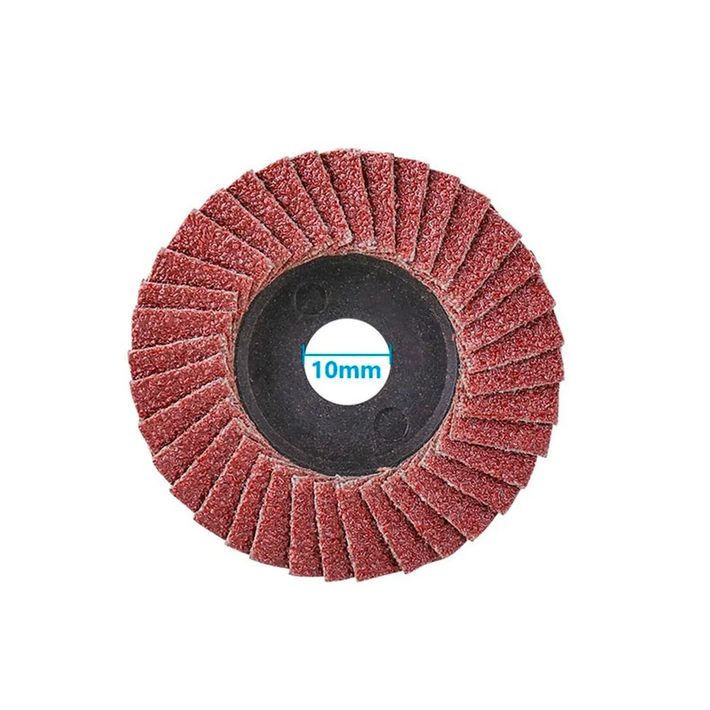 5pcs Flat Flap Discs 50/75mm 3 Inch Sanding Discs 80 Grit Grinding Wheels Blades Wood Cutting For Angle Grinder