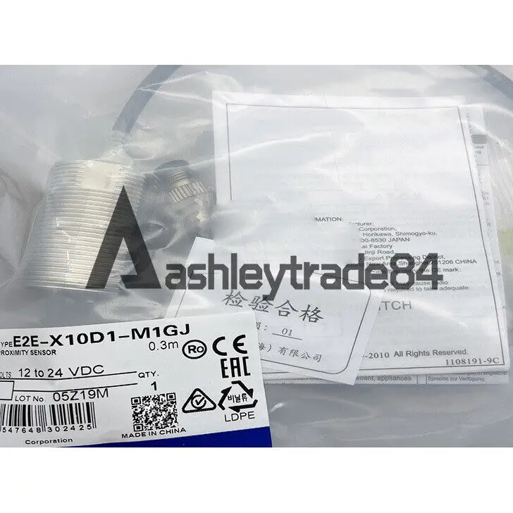 1PC New For Omron E2E-X10D1-M1GJ Proximity Switch Sensor