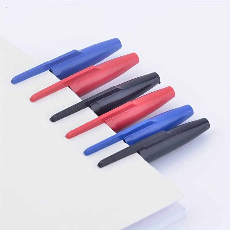 15pcs Classic Ballpoint Pen 0.7Mm Bullet Tip Oil-Filled Pen Writing Smooth, Neutral Pen, Black, Red, Blue *3 Colors Available