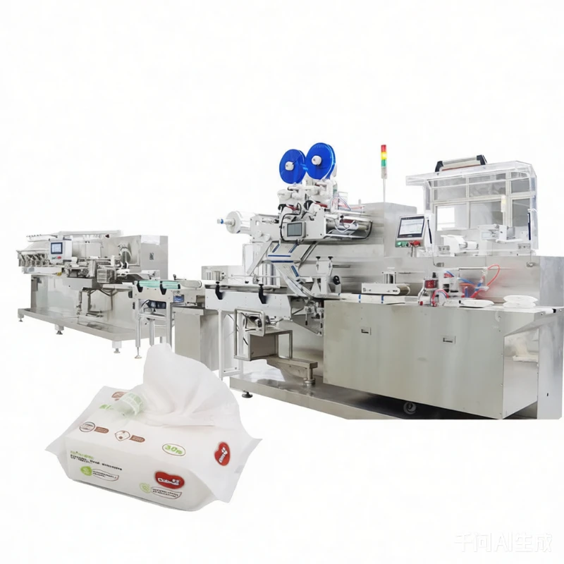 Hot Product Wet Wipes Machine Production Line Automatic Single Sheet Wet Wipes Making Machine Wet Tissue Production Line