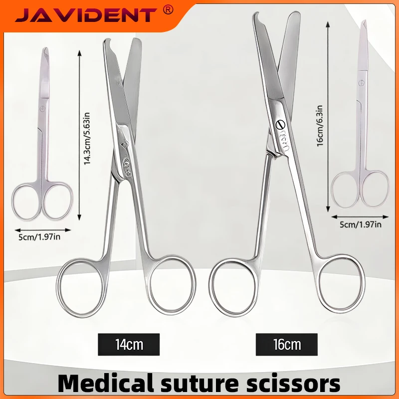 Stainless Steel Remove Suture Scissors Surgery Medical Stitch Scissor Trimming Forceps Household Plaster Scissors Nurse Scissors