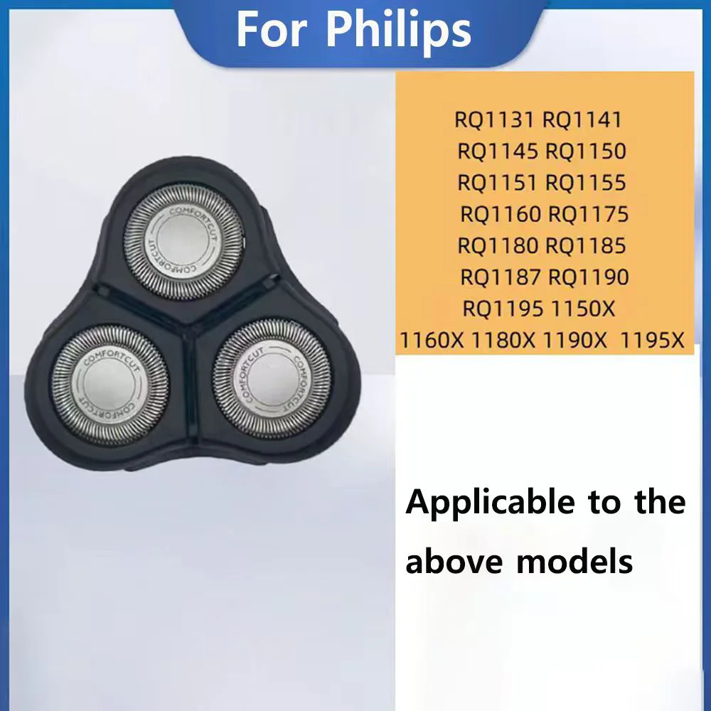 Razor Blade for RQ11 Set Replacement Shaver Head for RQ1185 RQ1187 RQ1195 RQ1131 RQ1141 RQ1151 RQ1155 RQ1160 RQ1145 RQ1150X