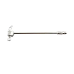 JHJT 14G Industrial Piercing młotek Industrial sztanga Piercing chirurgiczna stal nierdzewna chrząstka ucho Punk biżuteria do ciała