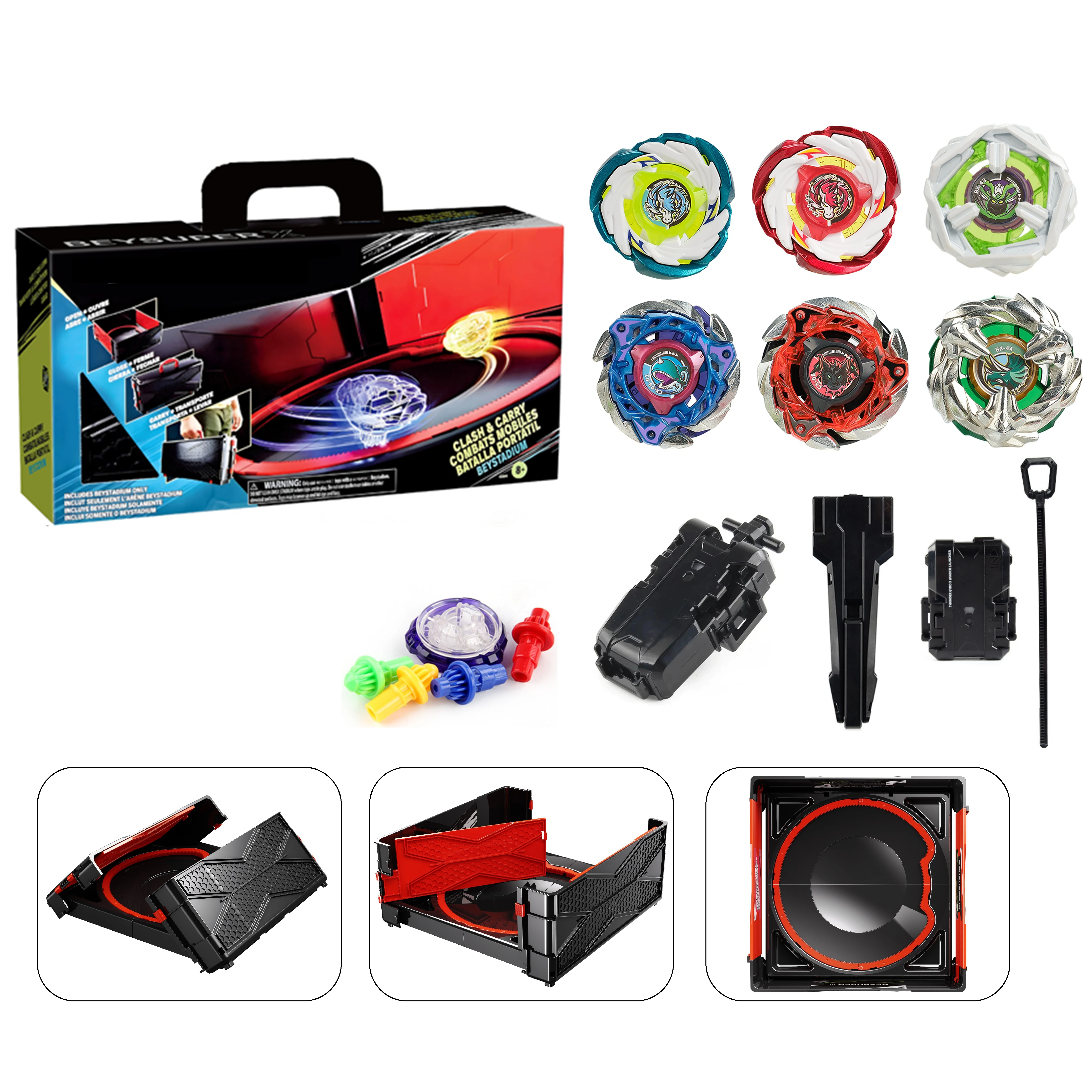 BX UX CX Stadium SB-Solong4u Wirujące Kostki Gyro Combat BOX Zabawki Prezentowe