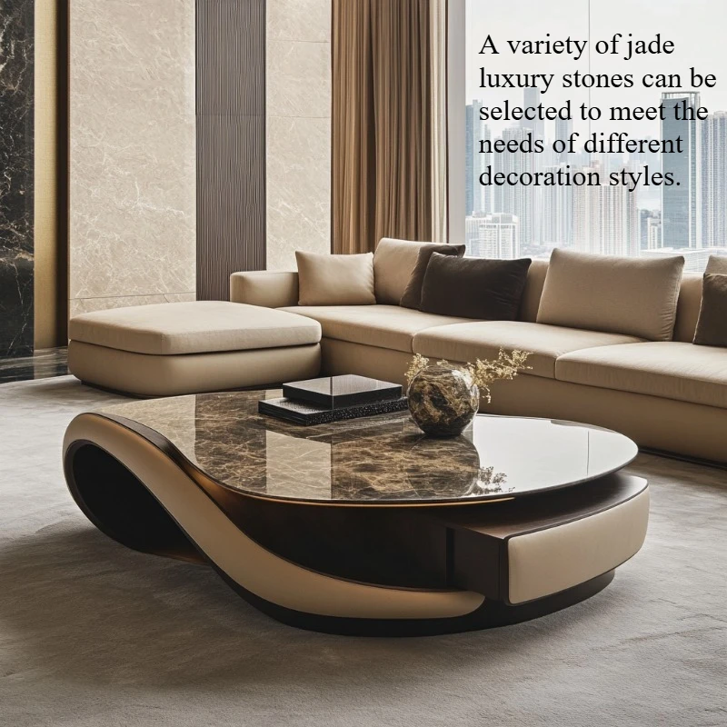 Aesthetic Minimalist Coffee Table Display Floor Unique Luxury Coffee Table Nordic Organizer Meuble De Salon House Accessories