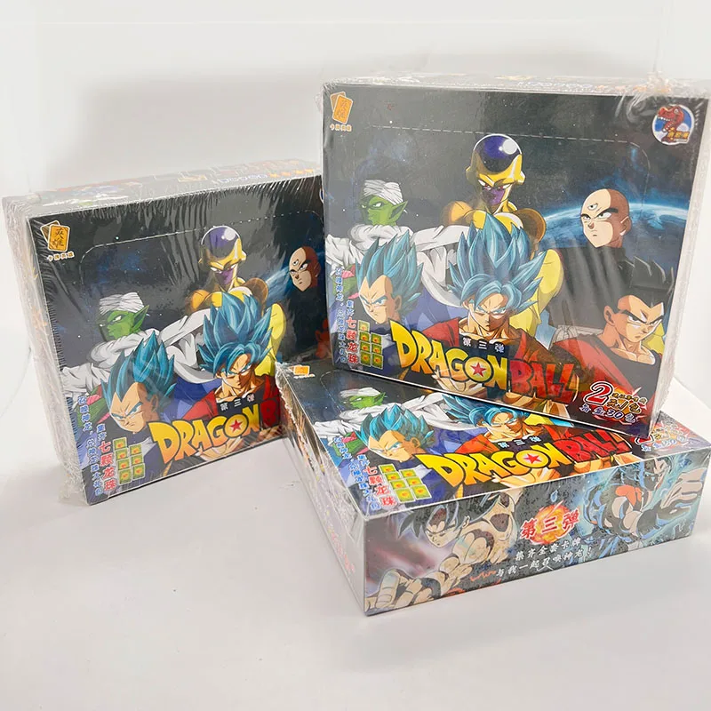 

NEW Anime Dragon Ball Son Goku Bulma Frieza Deluxe Edition Box Card Game Collection Rare surprise Birthday Christmas gifts