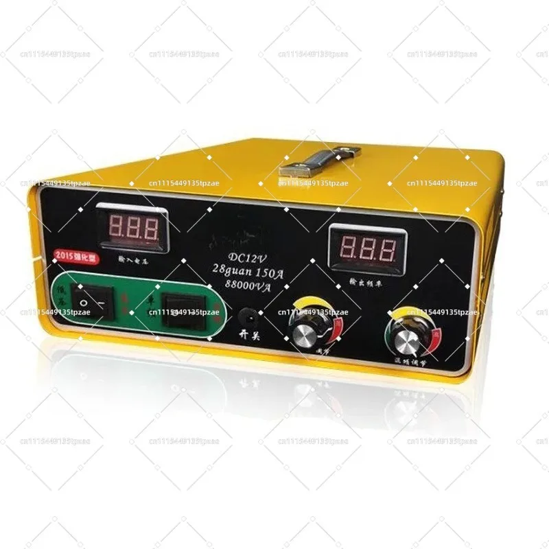 5000W 28 Large Tube Pure Sine Wave Inverter 12V DC to AC High Power Voltage Converter Solar Power Supply