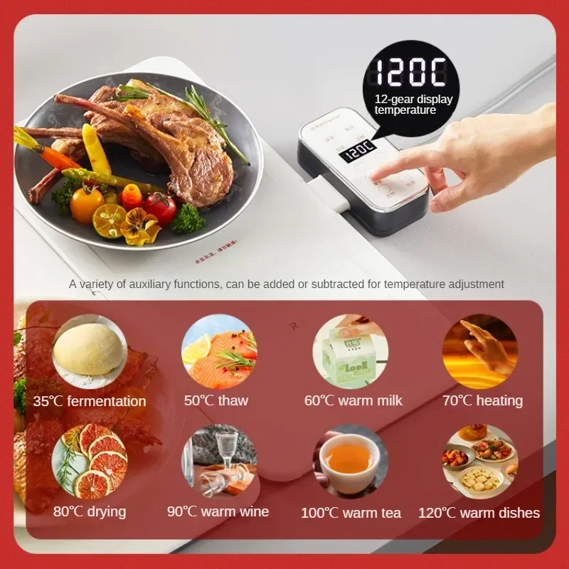 Opvouwbare Warme Schotels Board Splicing Hete Plaat Huishoudelijke Voedselisolatieplaat Multi-Functionele Verwarming Tafel Mat Approyd Aquecedor