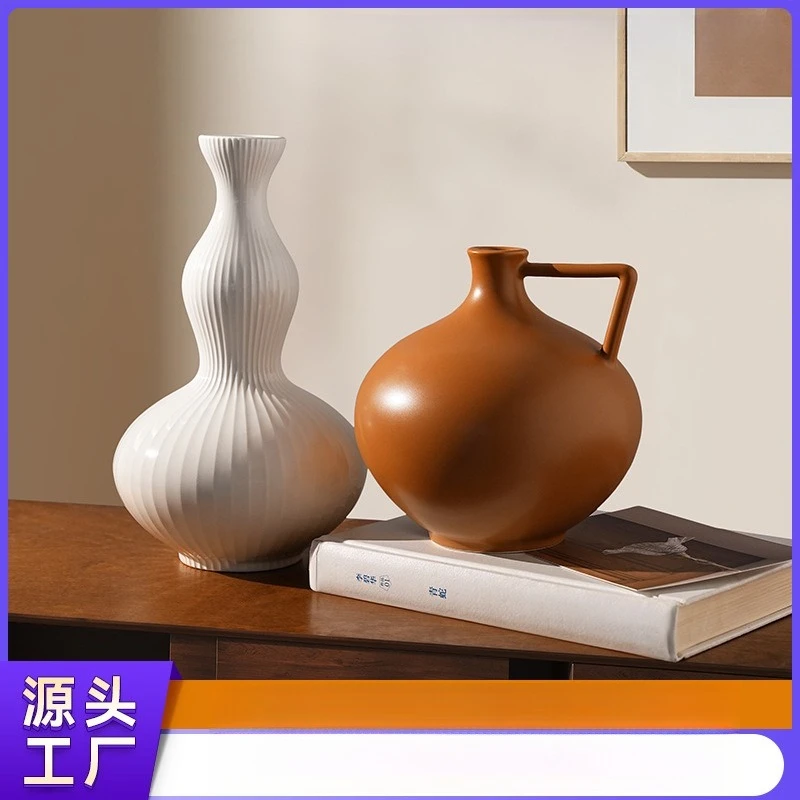 New designer vase combination home model room space decoration flower ware housewarming new home desktop ornament