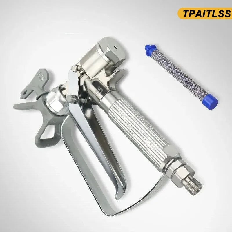 5000PSI Airless Spraying Gun XTR5 Round Handle W/ Tip Nozzle Spray Gun 3A7469C