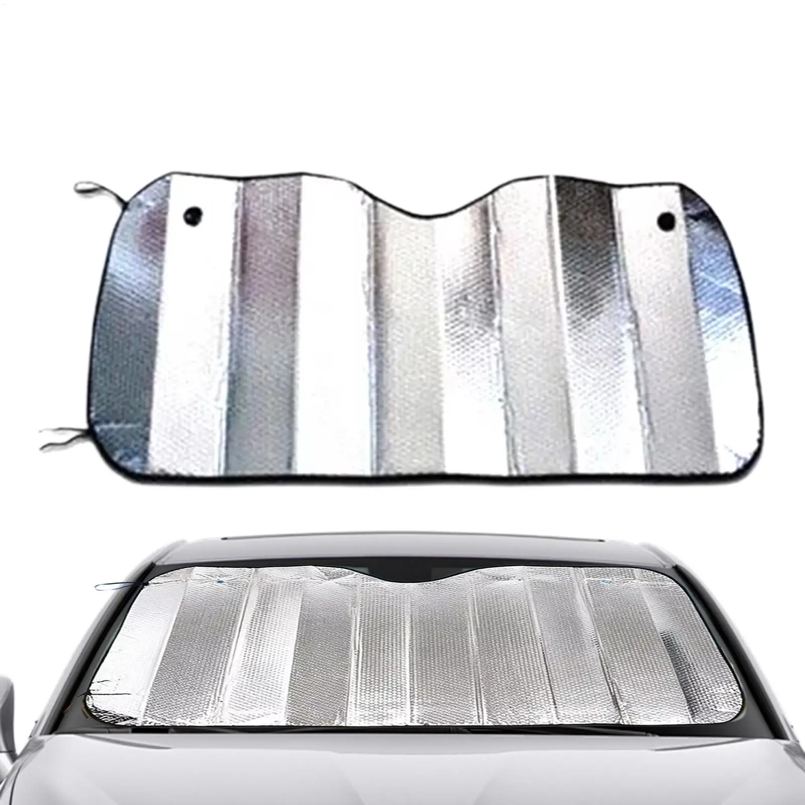 summer Sun Shade for Car Windshield Vehicle Window Sunshade Auto Glass Heat Insulation Cover Car front and rear sun visors