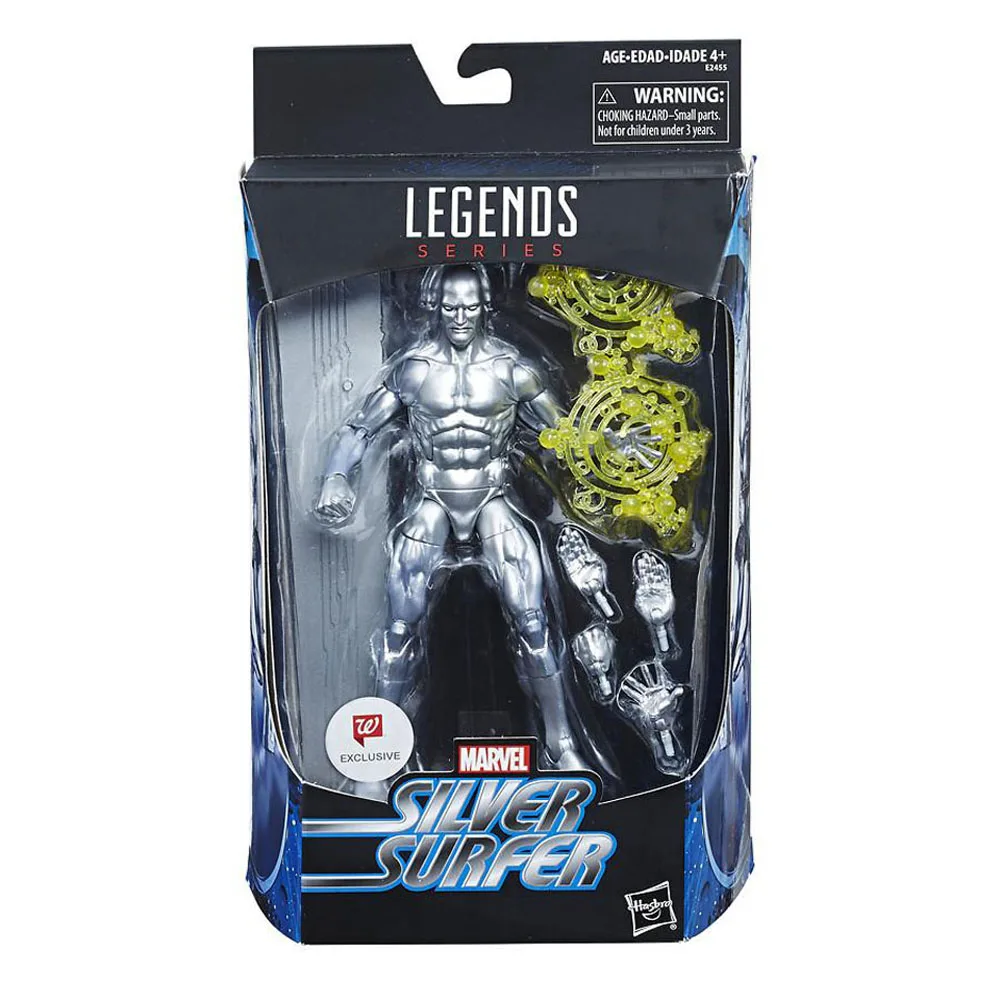 New Original 6-Inch Marvel Legends Norrin Radd Fantastic Four Action Figure Silver Surfer Mobile Doll Kids Toy Birthday Gifts