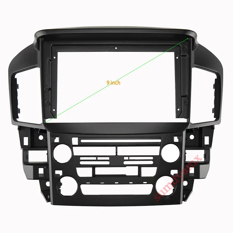 9inch  Car radio Fascia Frame For Toyota Harrier Lexus RX300 XU10 1997-2005 android big screen car audio panel  frame