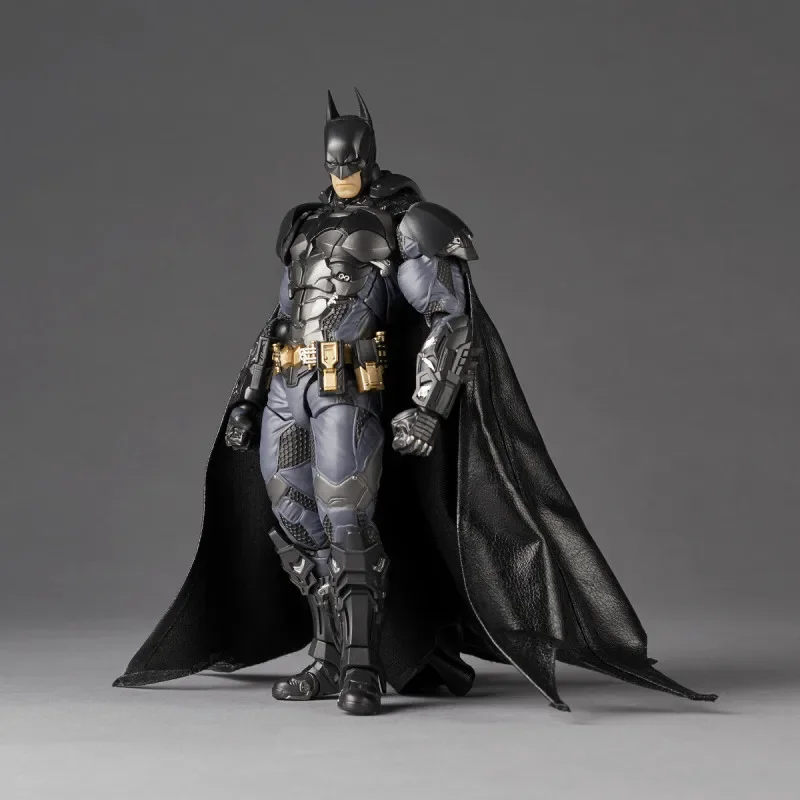 

Original Kaiyodo Batman Arkham Knight Amazing Yamaguchi Revoltech NR038 Batman In Stock Anime Action Collection Figure Model Toy