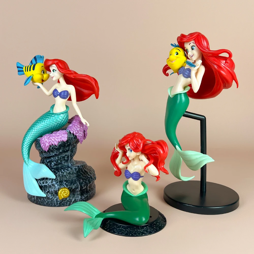 Nueva escena sirena personaje de anime PVC modelo acción juguete decoración colección regalo