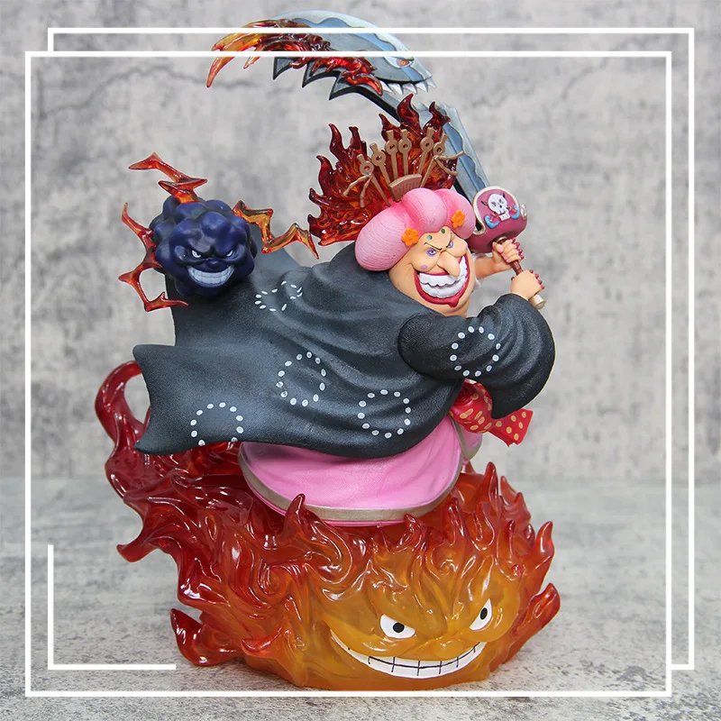 

Bandai One Piece GK Yonko Big Mom and Kaido Supreme Attack Statue Hakai Ultimate Move Scene Коллекционная произведения искусства