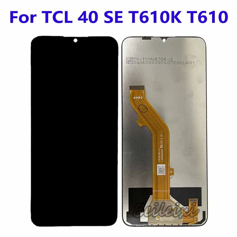 For TCL 40 SE T610 T610P T610K T610P2 T610K2 LCD Display Touch Screen Digitizer Assembly For TCL 40SE 40se