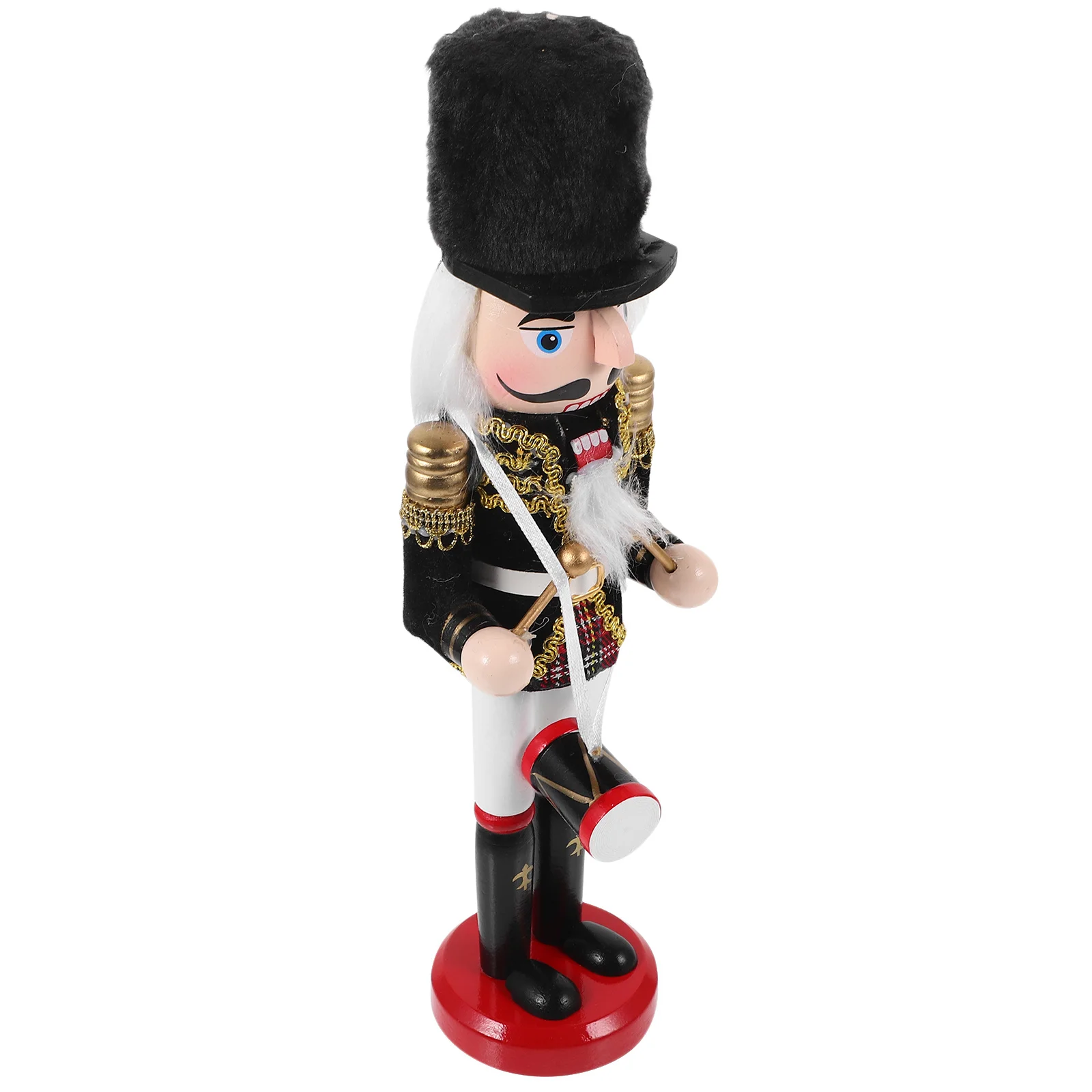 

Christmas Wooden Nutcracker Craft Festive Desktop Decor for Holiday Party Indoor Decoration Cute Xmas Soldier Figure