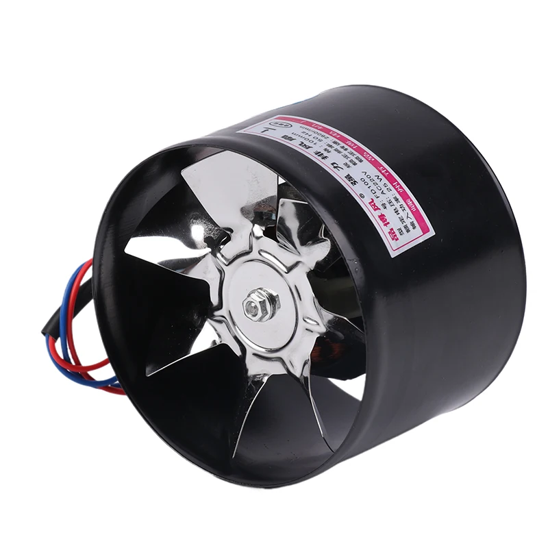 

Reliable Bathroom Toilet Wall Mini Air Extractor - Kitchen Home 4" Metal Pipe Ventilation Duct Fan for Venting