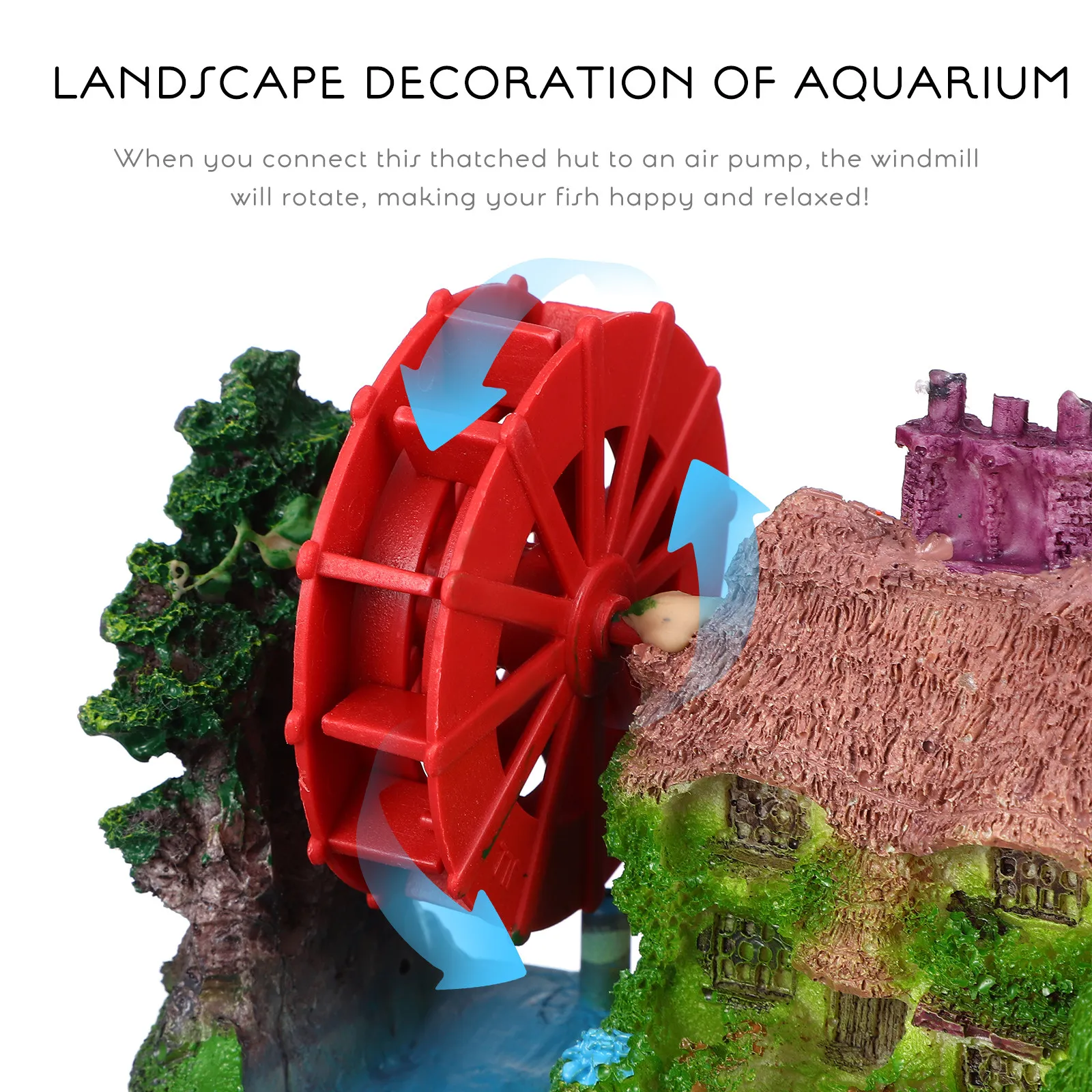 Decorazione sicura in resina p - Aquarium Fish Hiding Spot recensione e prezzo