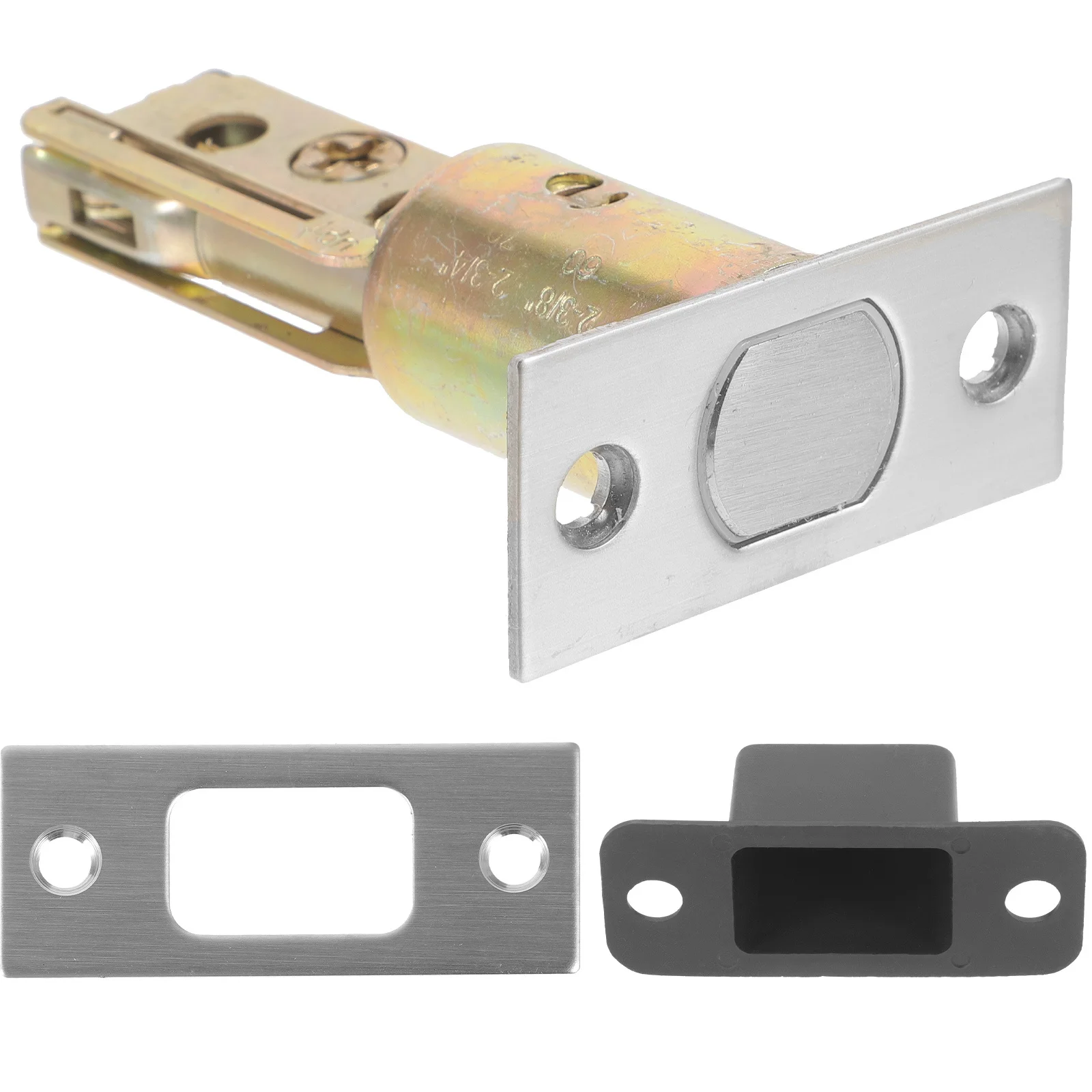 

Invisible Door Lock Body Compact Single Tongue Adjustable Tubular Deadbolt Latch Lock for Wood Bedroom Doors Door Deadbolt