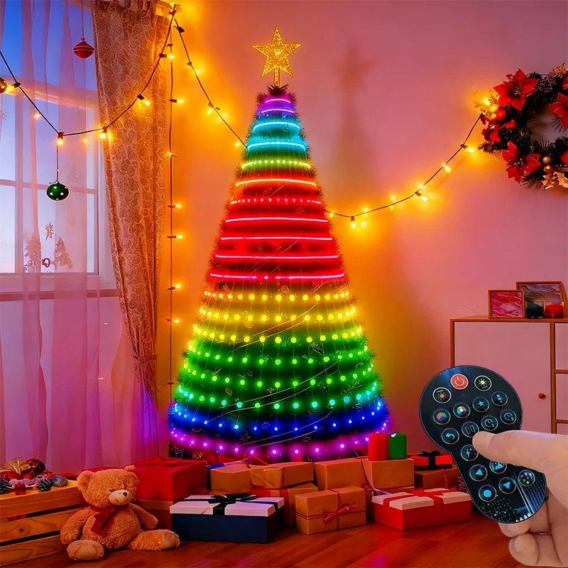 2PCS Smart Christma…